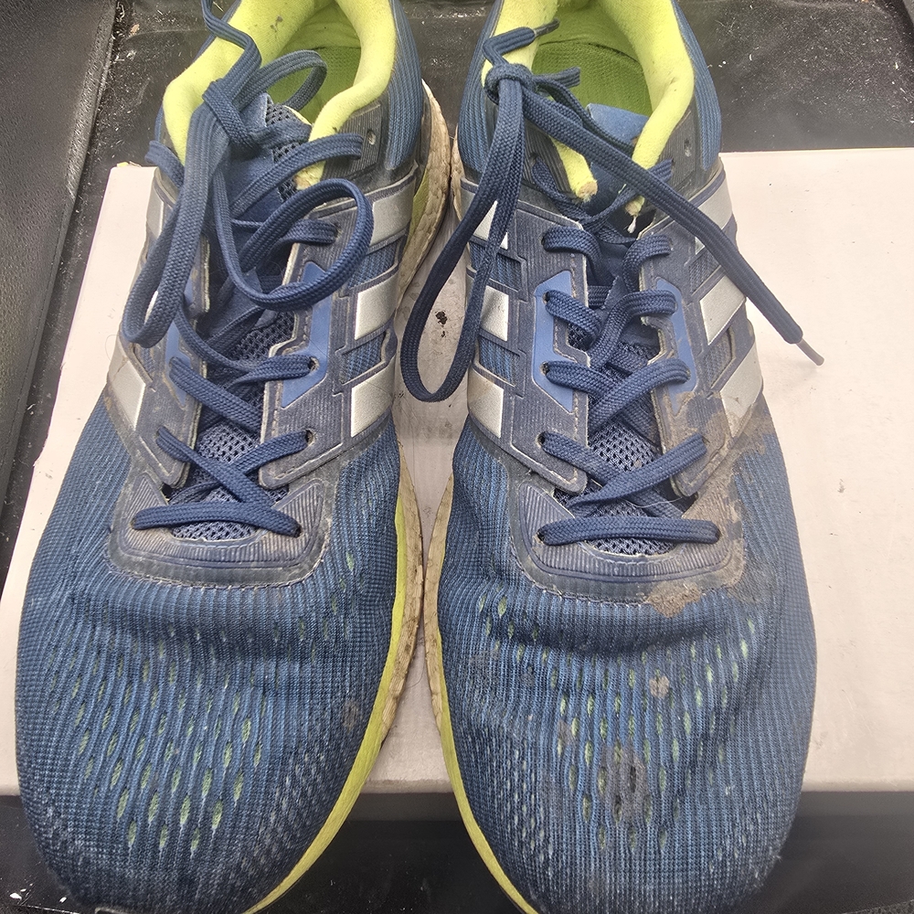 Adidas Men's Blue‎ and Silver Athletic Shoes